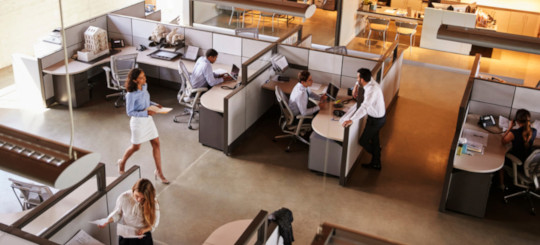 Corporate office environment